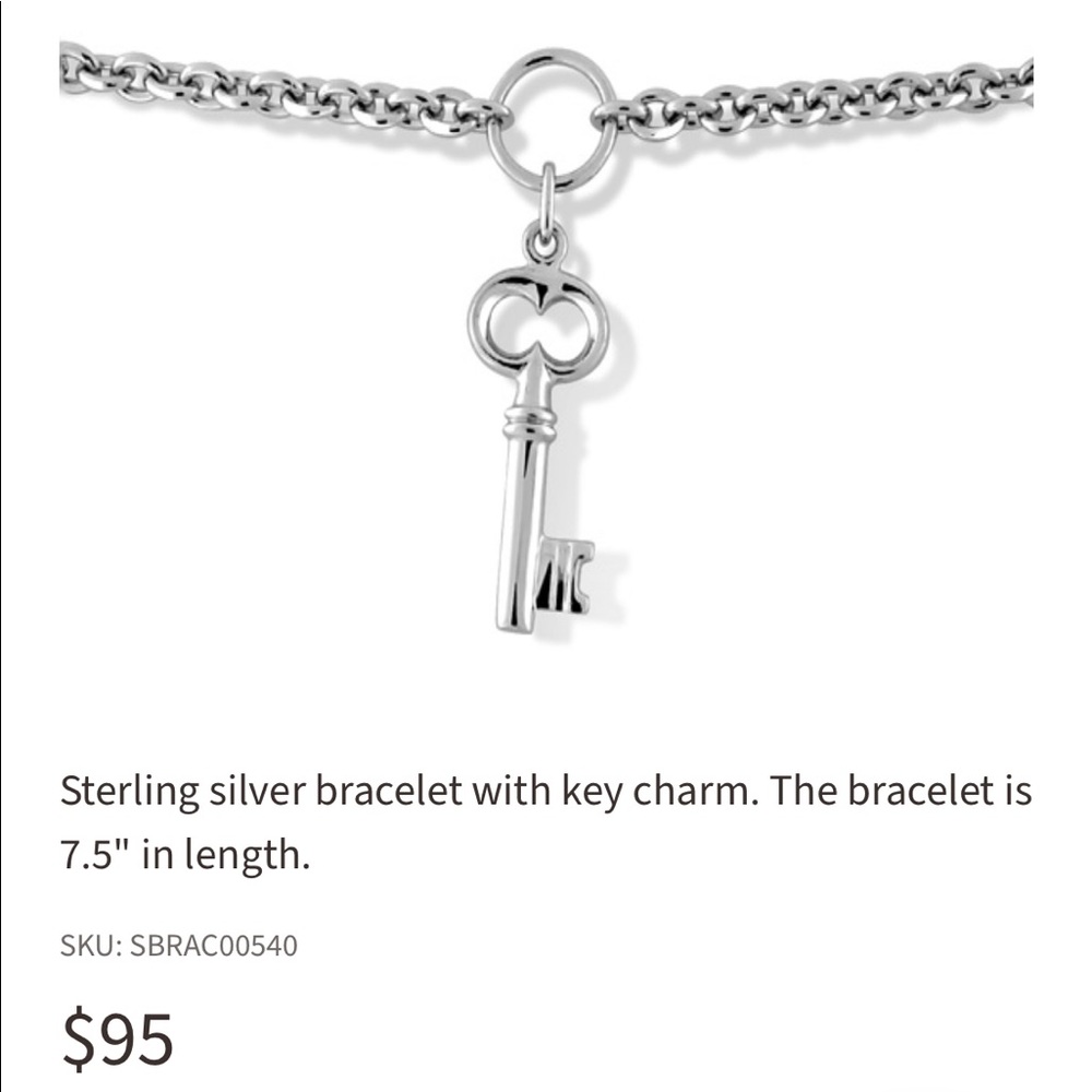 Reis Nichols Jewelers Key bracelet NWOT